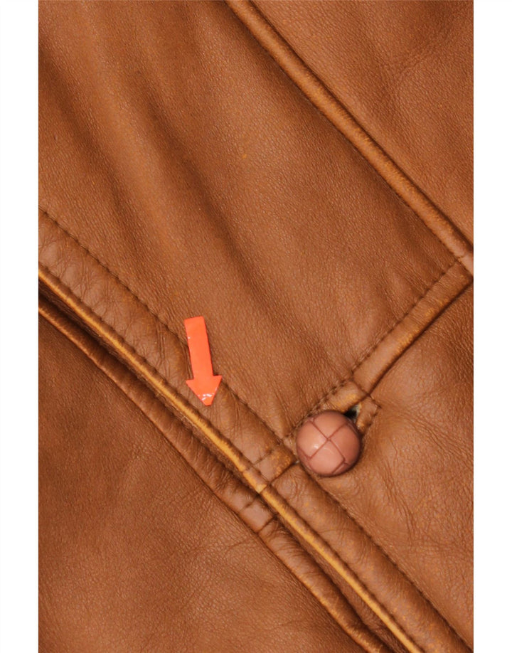 Vintage damska kurtka Shearling IT 50 Large Brown Shearling