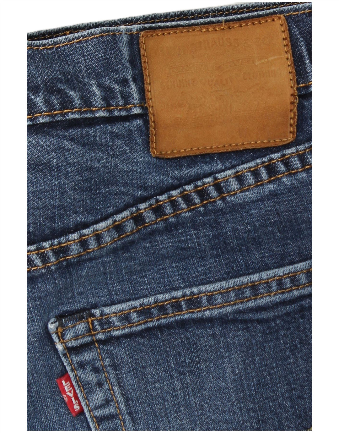 Męskie proste dżinsy Levi's W30 L28 niebieskie