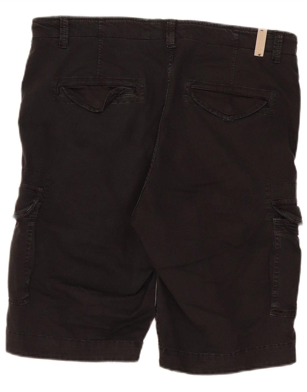 Męskie spodenki cargo w stylu vintage IT 50 Large W38, czarne, bawełniane