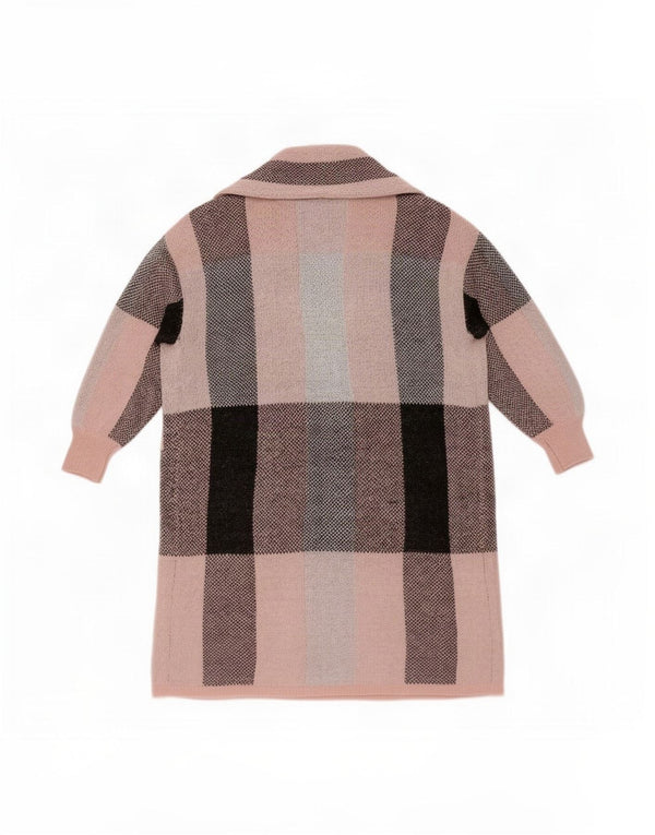 Marks & Spencer Damski sweter rozpinany z autografem, UK 16, duży, różowy