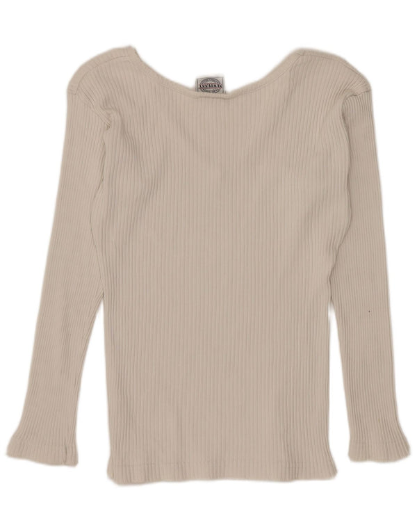 Damski top Newpenny z długim rękawem UK 12, średni biały