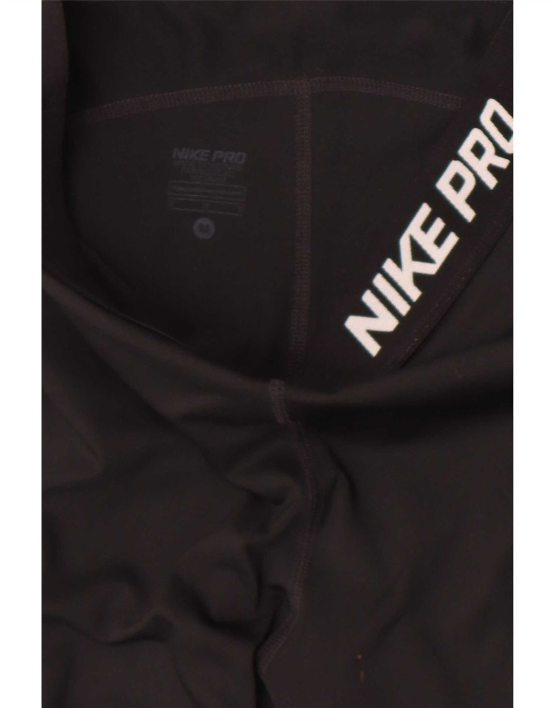 Damskie legginsy Nike Dri Fit Graphic Capri UK 12, średnie czarne