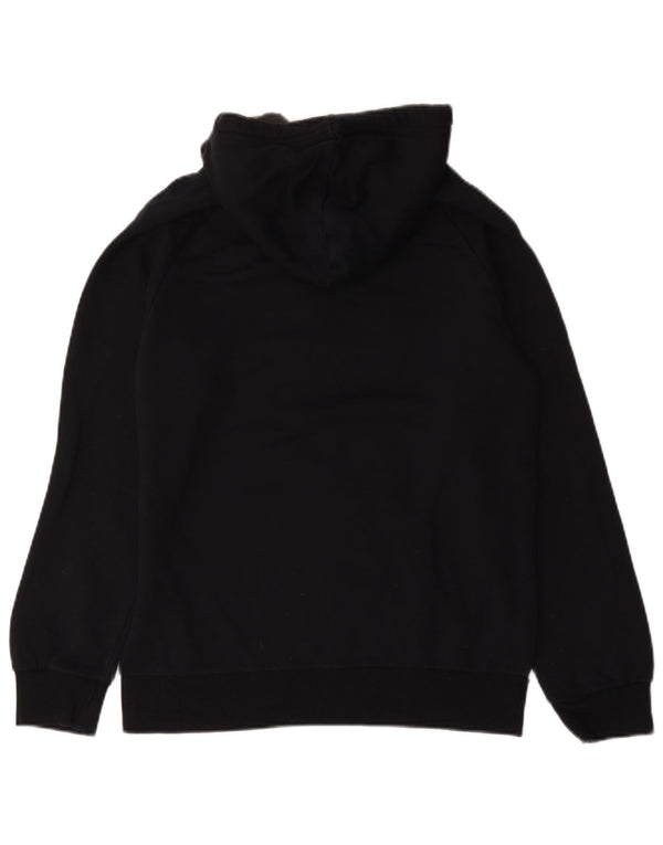Męska bluza z kapturem Adidas Graphic, średnia czarna, bawełniana