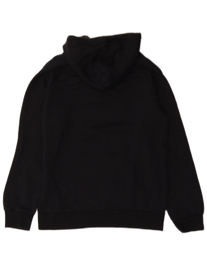 Męska bluza z kapturem Adidas Graphic, średnia czarna, bawełniana