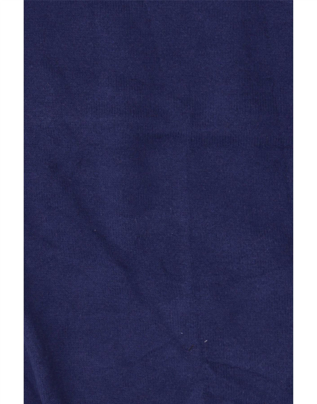 Męski sweter z okrągłym dekoltem Massimo Dutti, średnioniebieski, bawełniany