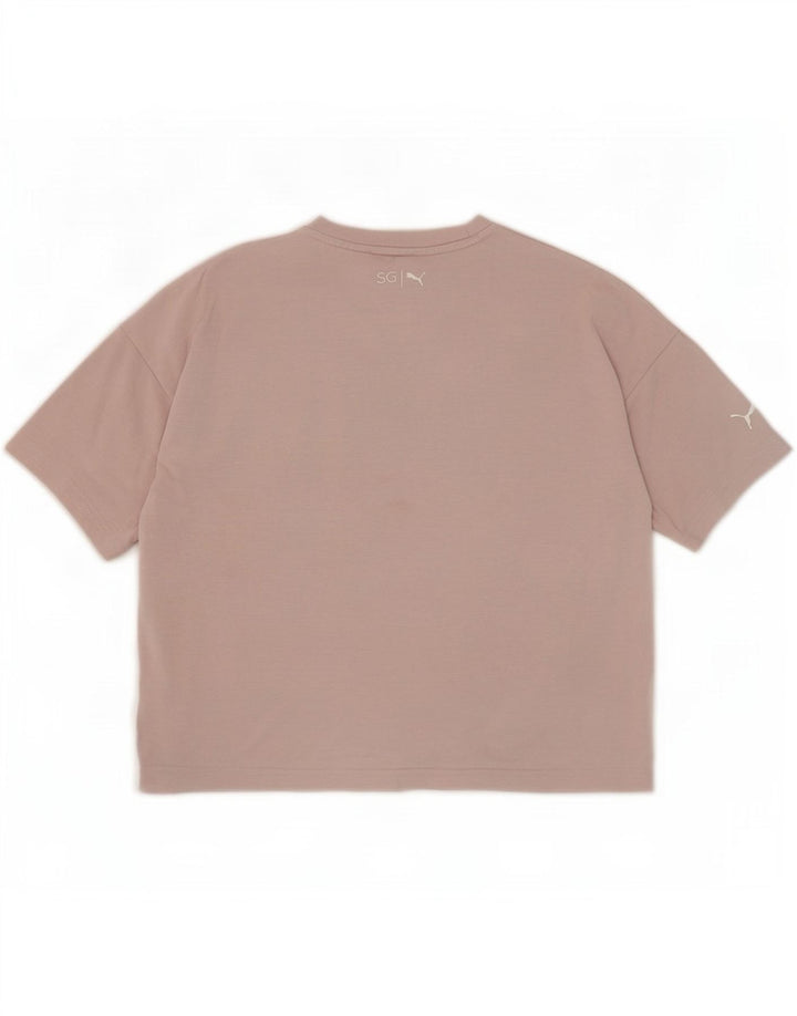 Damska koszulka Puma Selena Oversize Graphic Top UK 12 Medium Grey