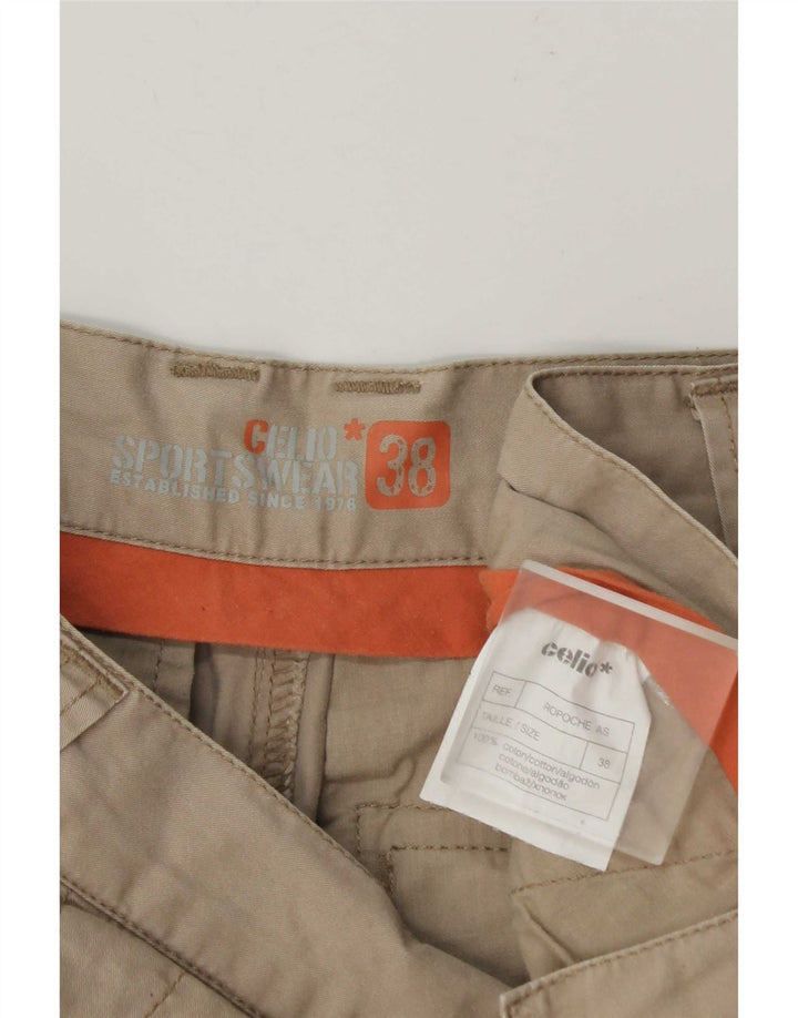 Męskie spodenki cargo Celio W38 XL, bawełna khaki