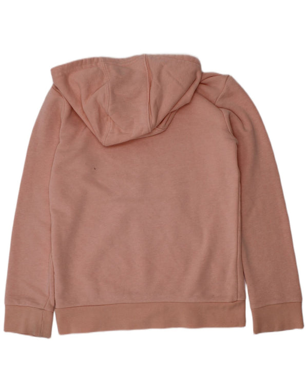 Adidas Dziewczęca bluza z kapturem z grafiką 7-8 lat Różowa bawełna