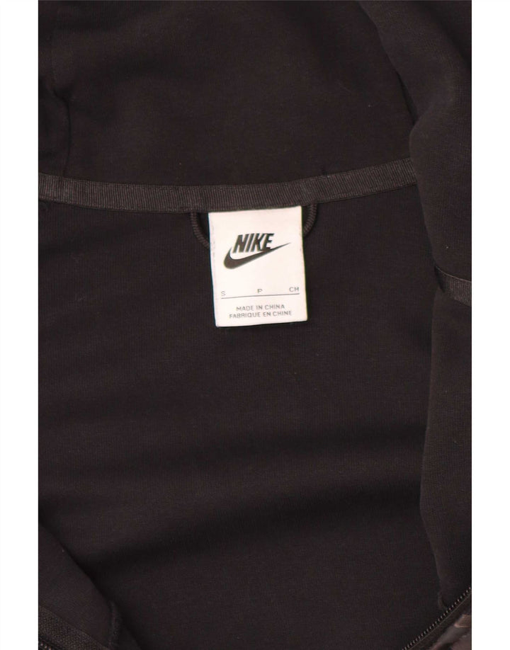 Damski sweter z kapturem i zamkiem błyskawicznym Nike UK 10, mały, czarny