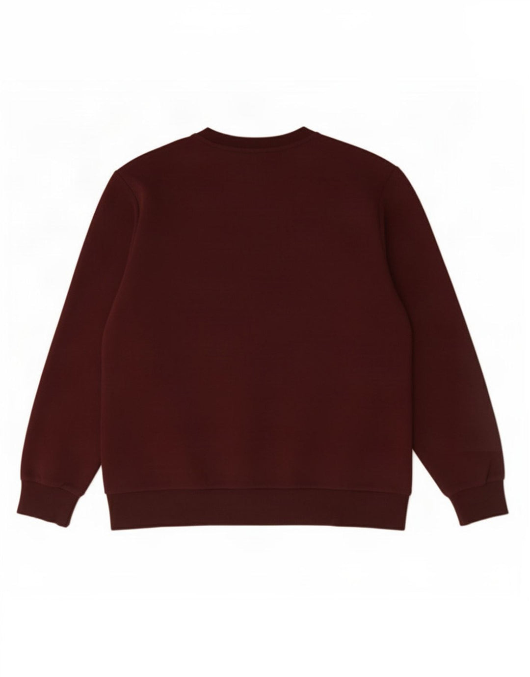 Marks & Spencer Męska bluza dresowa, średnia, bordowa bawełna