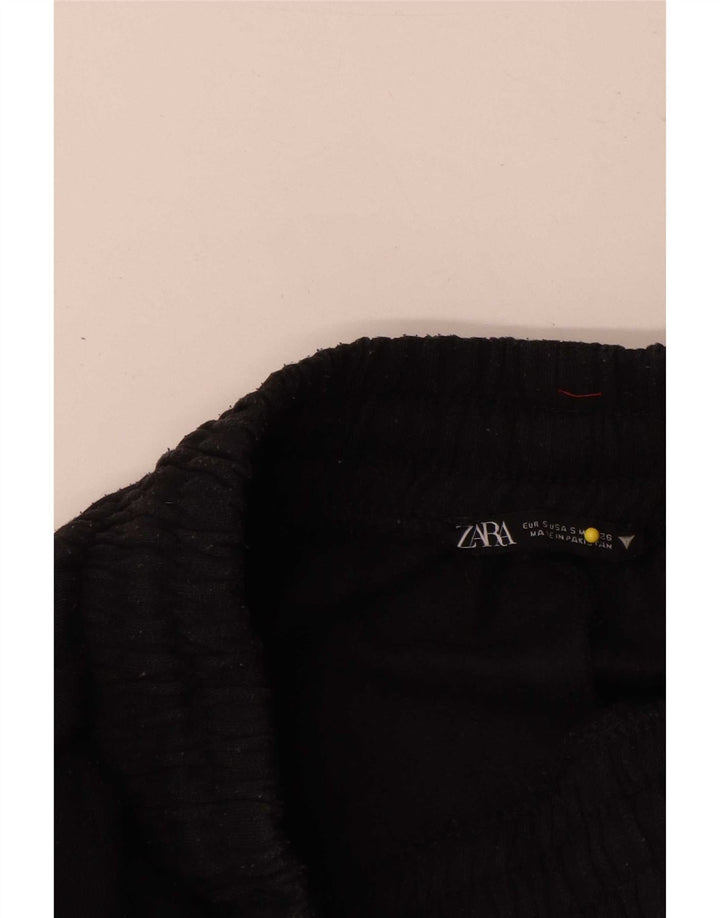 Damskie spodnie dresowe Zara Joggers UK 8 Small Black