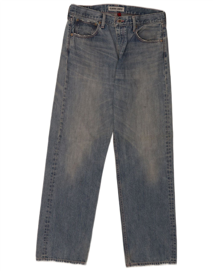Męskie jeansy Levi's 503 Straight W34 L33 Niebieskie