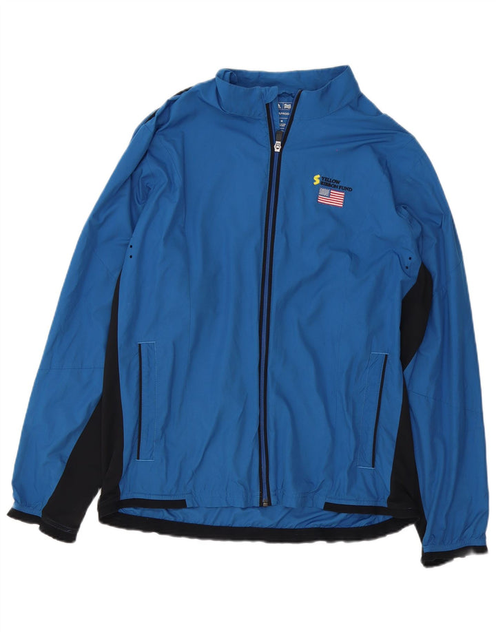 Adidas Męska kurtka dresowa Clima Proof w kolorze średnioniebieskim