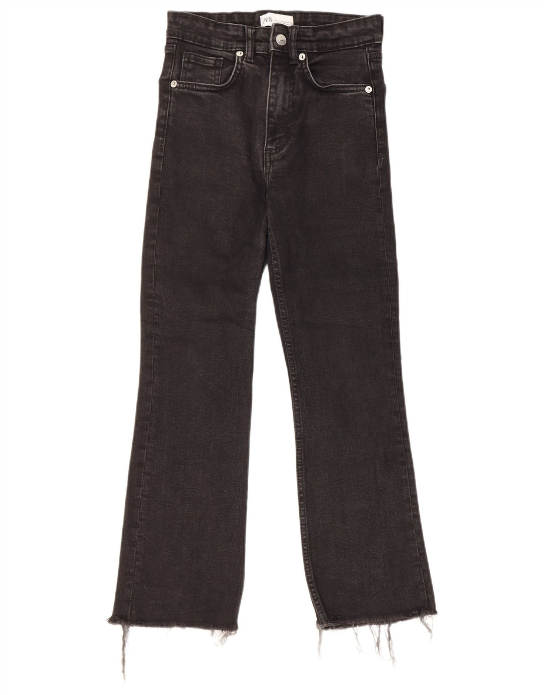 Damskie jeansy Bootcut Zara EU 36 XS W26 L25 Czarne