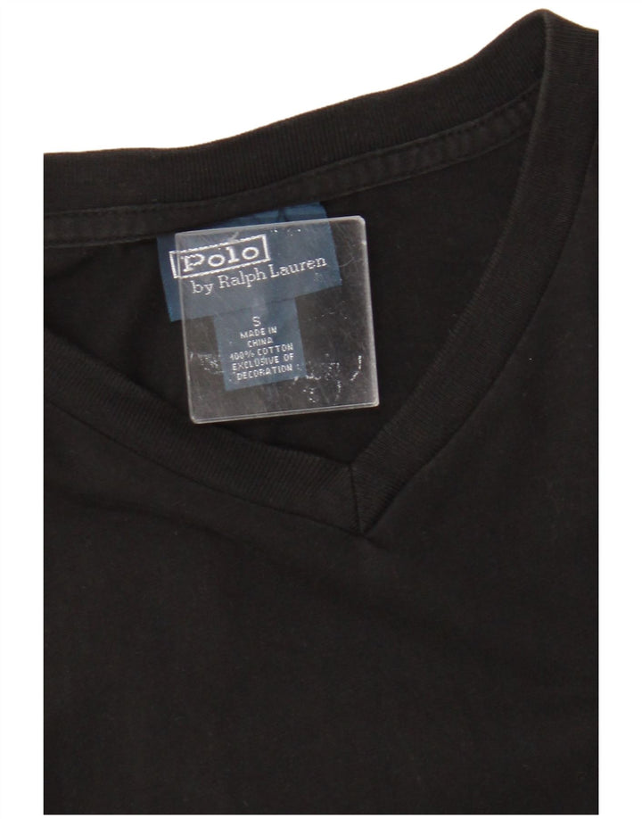Koszulka męska Polo Ralph Lauren Top mała czarna bawełniana