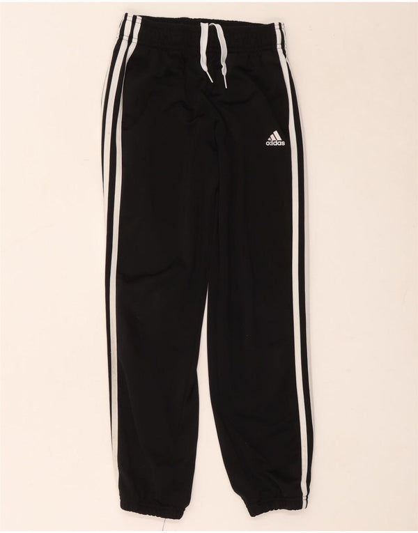 Adidas Dziewczęce Spodnie Dresowe Joggery 9-10 Lat Czarny Poliester