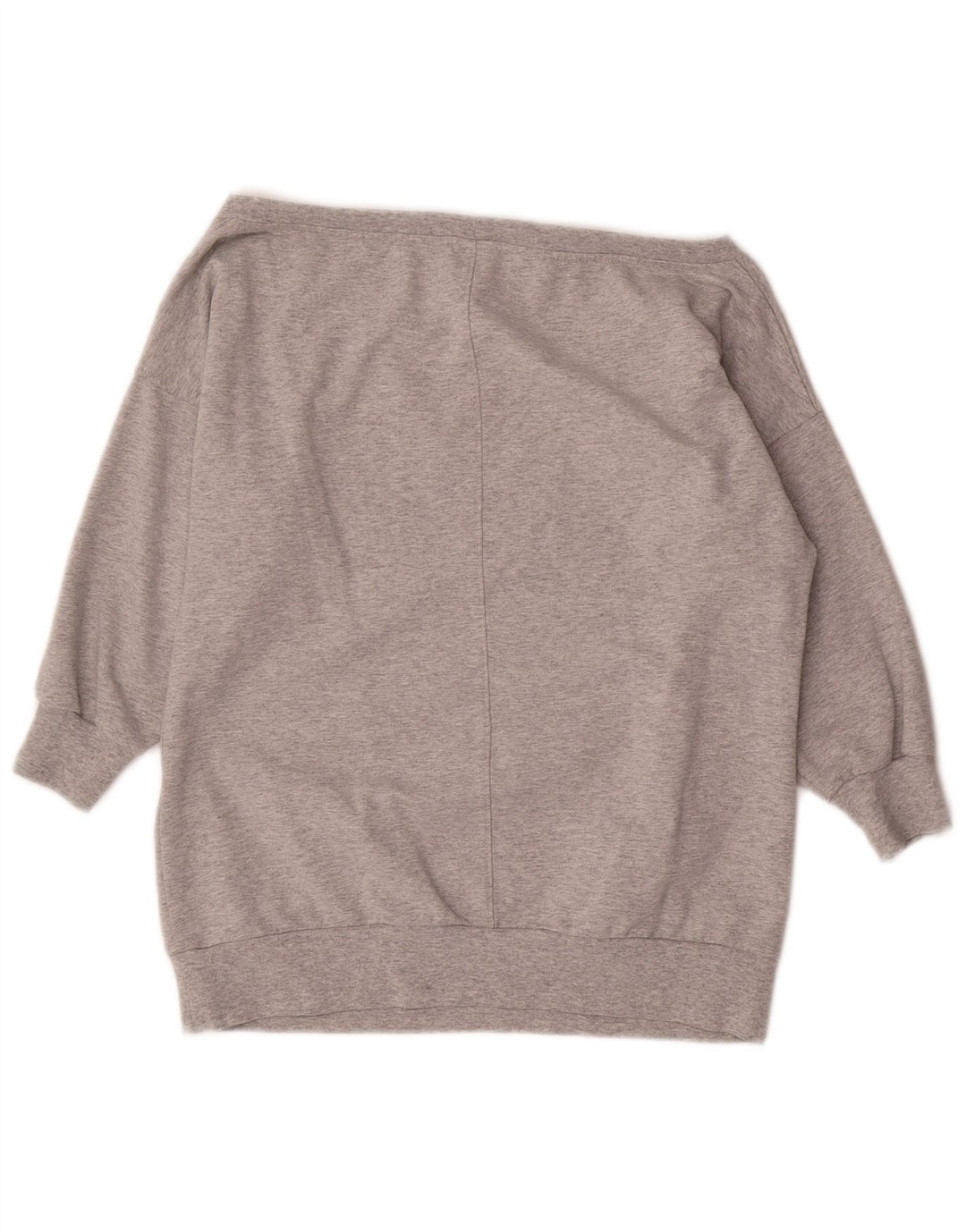 Damski sweter oversize Errea z odkrytymi ramionami, UK 10, mały szary
