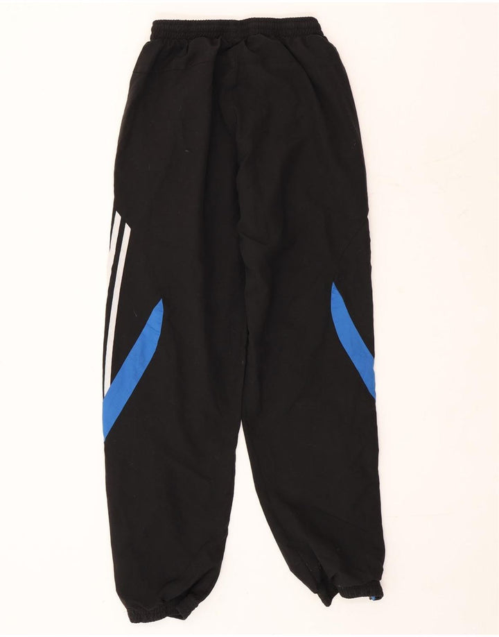 Męskie spodnie dresowe Adidas, małe, czarne, poliestrowe