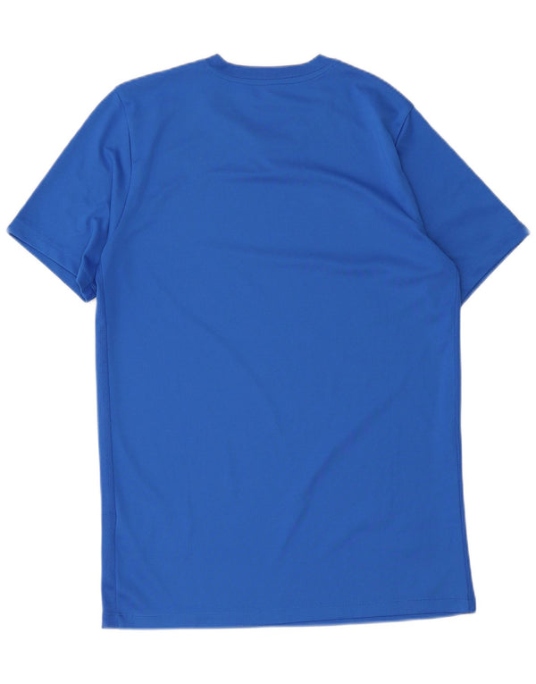Męska koszulka Nike Dri Fit Top, średni niebieski poliester