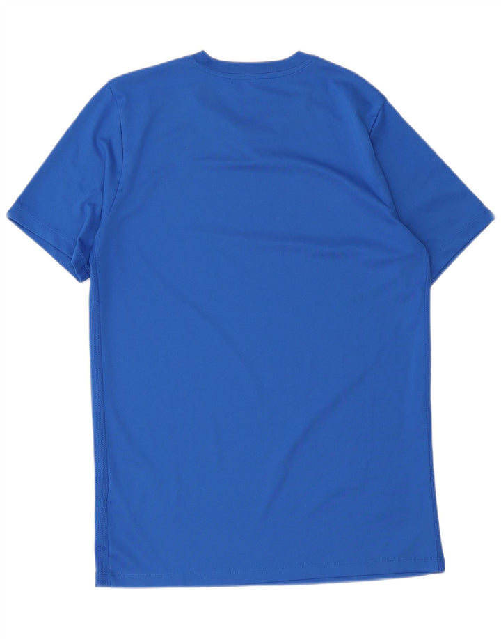 Męska koszulka Nike Dri Fit Top, średni niebieski poliester