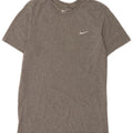 Męski T-shirt Nike o kroju sportowym, mały, szary, nakrapiany