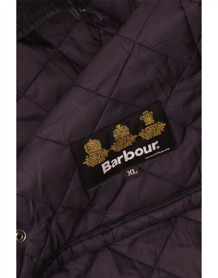 Pikowana kurtka chłopięca Barbour 12-13 lat XL, granatowa