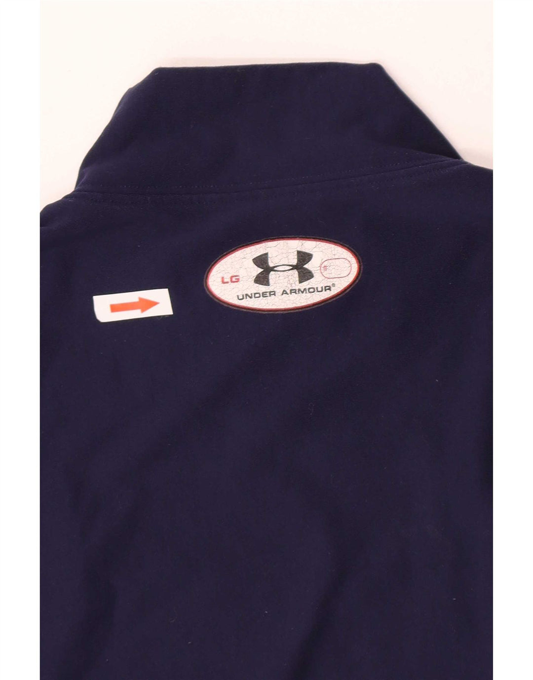 Damska koszulka z długim rękawem Under Armour UK 14, duża, granatowa, nylonowa