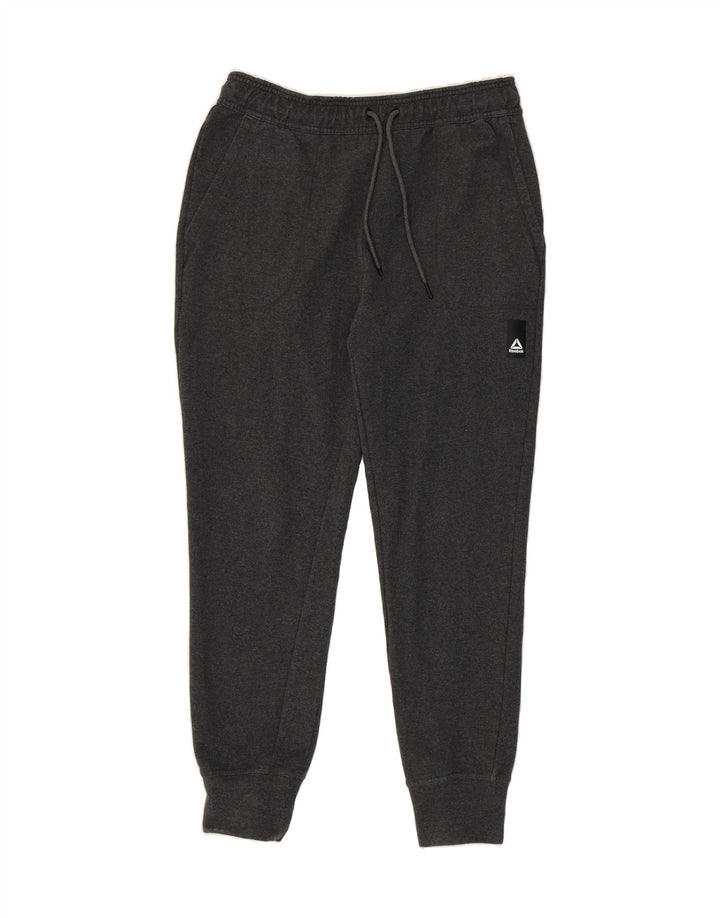 REEBOK Mens Tracksuit Trousers Joggers Medium  Grey Cotton Vintage Reebok and Second-Hand Reebok from Messina Hembry 