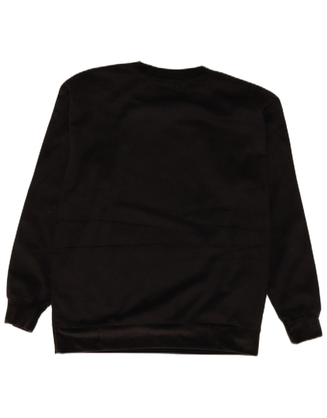 Adidas Damska bluza oversize welurowa Jumper UK 6 XS Czarny poliester