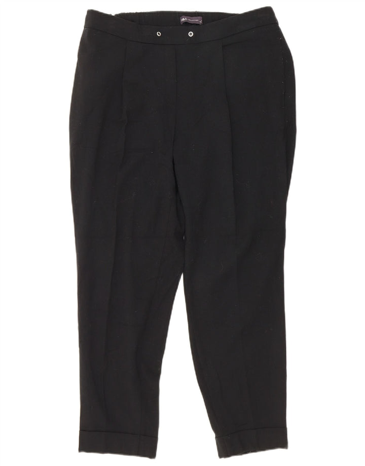 Marks & Spencer Damskie krótkie spodnie UK 12 Medium W30 L25 Czarne