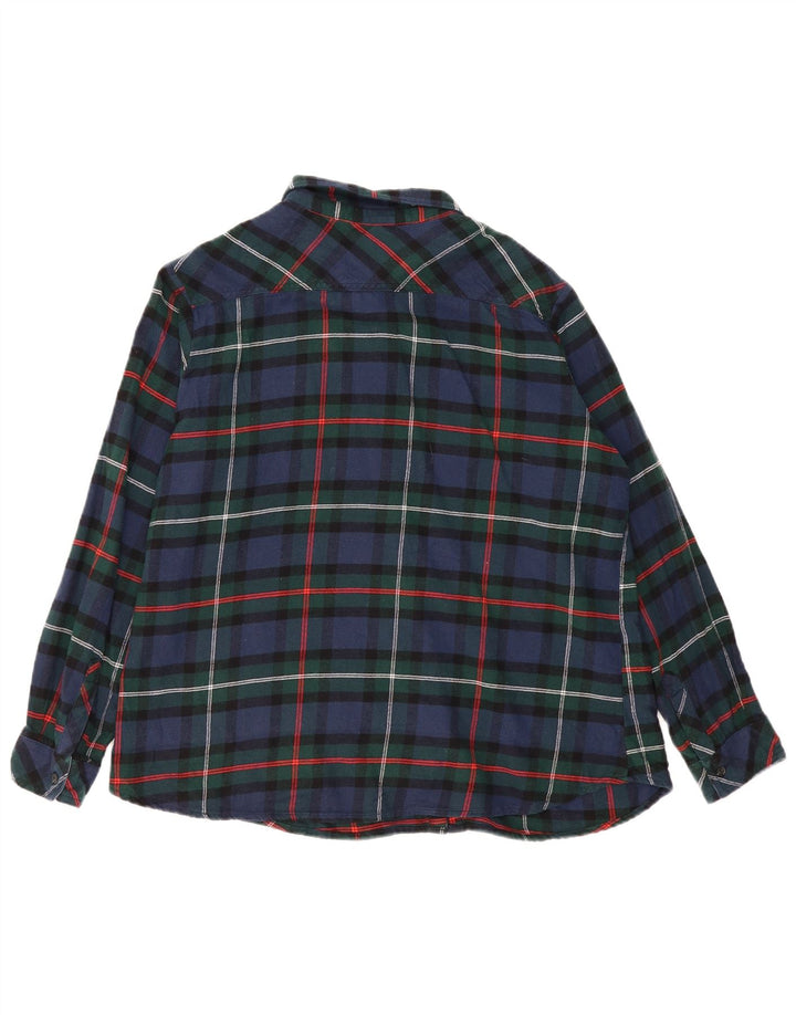 Damska koszula flanelowa oversize DICKIES UK 18 XL w granatową kratkę