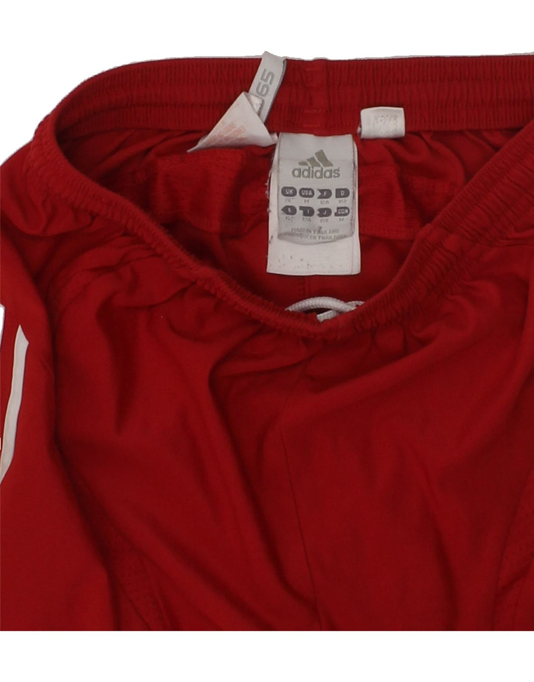 ADIDAS Boys Sport Shorts 11-12 Years Red Polyester | Vintage Adidas | Thrift | Second-Hand Adidas | Used Clothing | Messina Hembry 