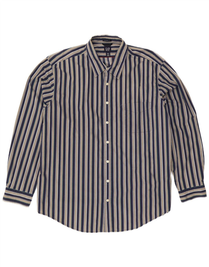 Koszula męska Gap o klasycznym kroju, rozmiar 18 1/2 2XL, wielobarwna, bawełniana w paski