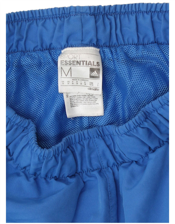 Męskie spodenki sportowe Adidas, średni niebieski poliester