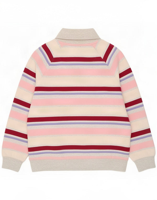 Damska bluza Crew Clothing Sweter UK 14, duże, wielokolorowe paski
