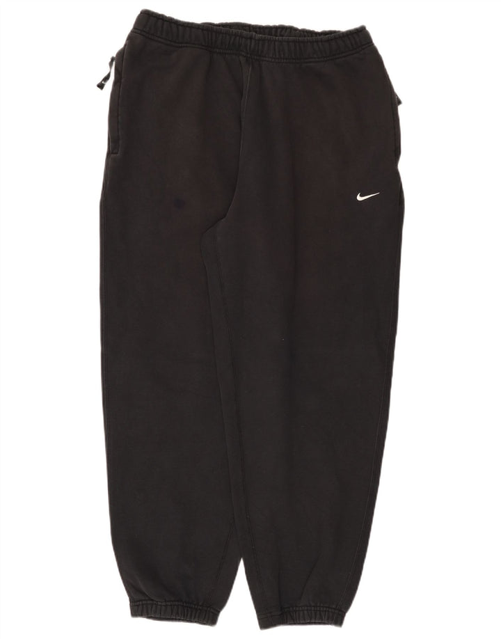 Męskie spodnie dresowe Nike, duże, czarne, bawełniane