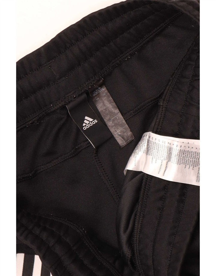 Legginsy damskie Adidas UK 16/18, duży czarny poliester z blokami kolorów