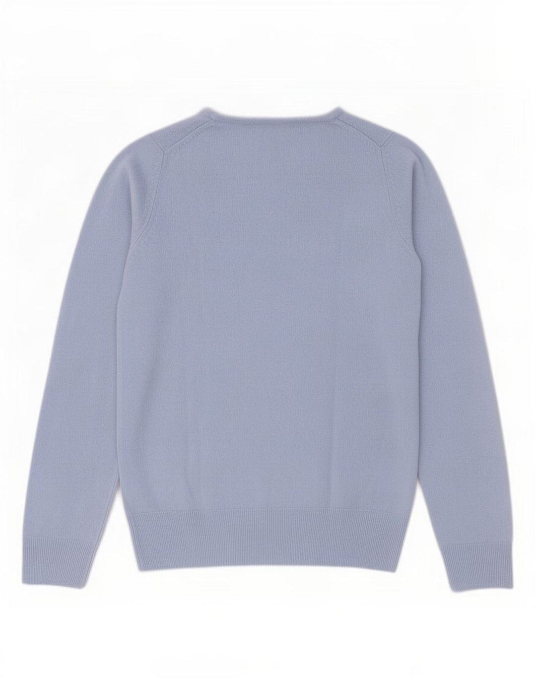 Marks & Spencer Damski sweter z okrągłym dekoltem UK 8, mały, niebieski akryl