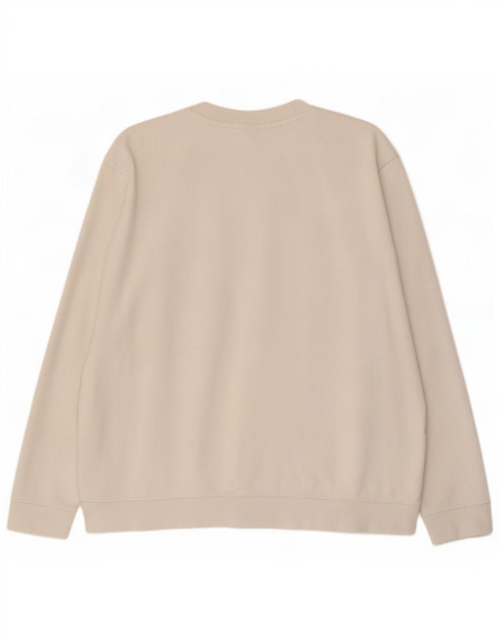 Męska bluza z grafiką Hugo Boss XL, biała, bawełniana