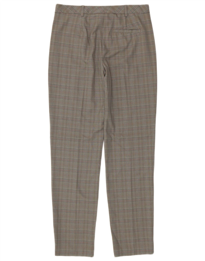 Spodnie Chino damskie Marks & Spencer UK 12 Medium W32 L33 Szare pepitka