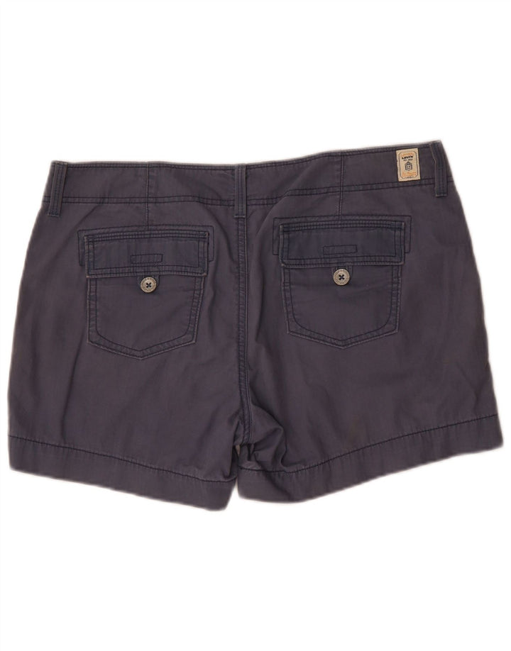 Damskie spodenki cargo Levi's US 12 Large W36, niebieska bawełna