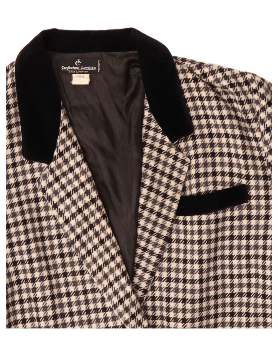 Damska marynarka dwurzędowa Pret-a-Porter UK 10, mała szara