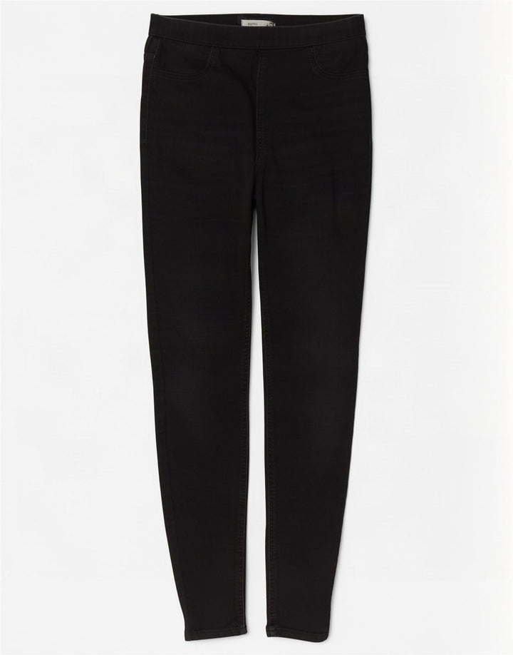 Marks & Spencer Damskie jeansy Jegging UK 12 Medium W30 L29 Czarna bawełna