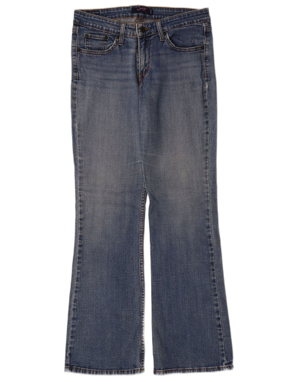 Damskie jeansy Levi's 518 Super Low Bootcut US 9 Medium W30 L31 Niebieska bawełna