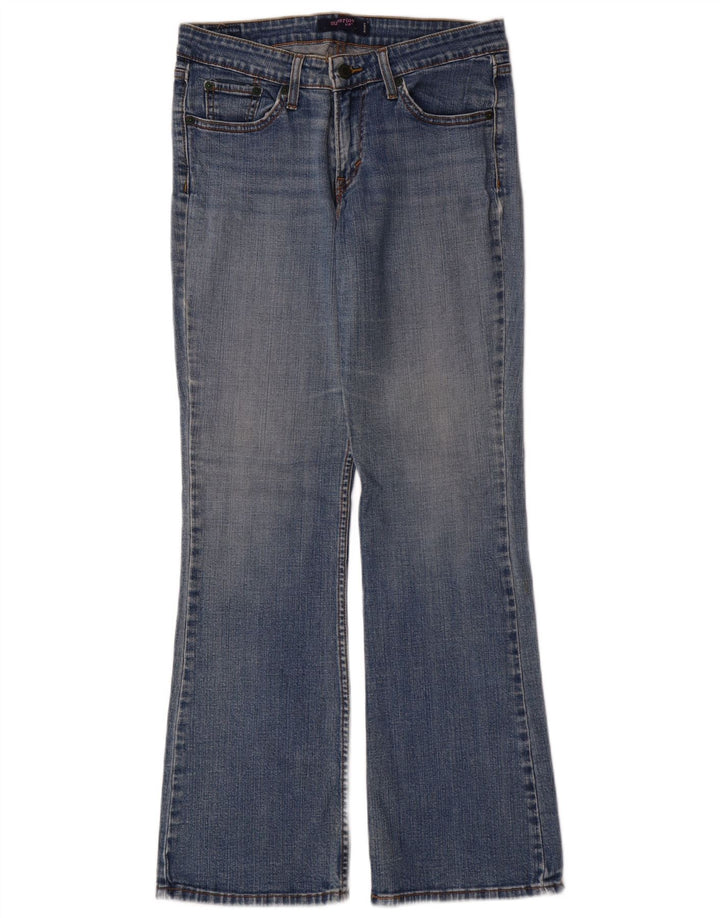 Damskie jeansy Levi's 518 Super Low Bootcut US 9 Medium W30 L31 Niebieska bawełna