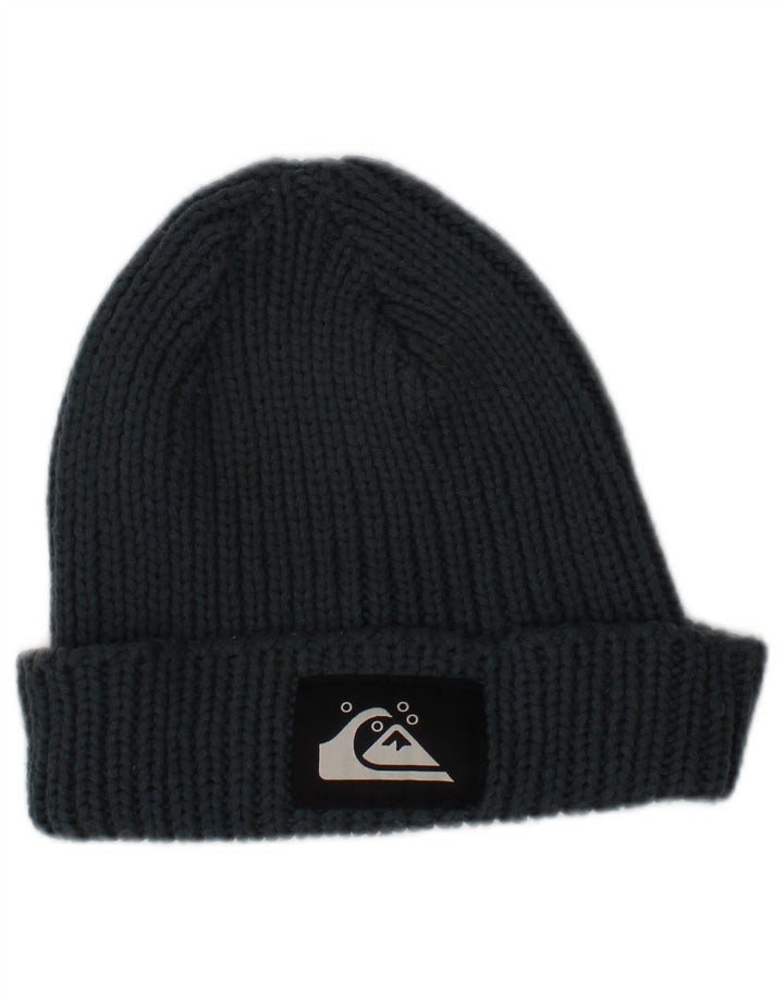 Męska czapka typu beanie Quiksilver z grafiką, jeden rozmiar, granatowa, akrylowa, zimowa