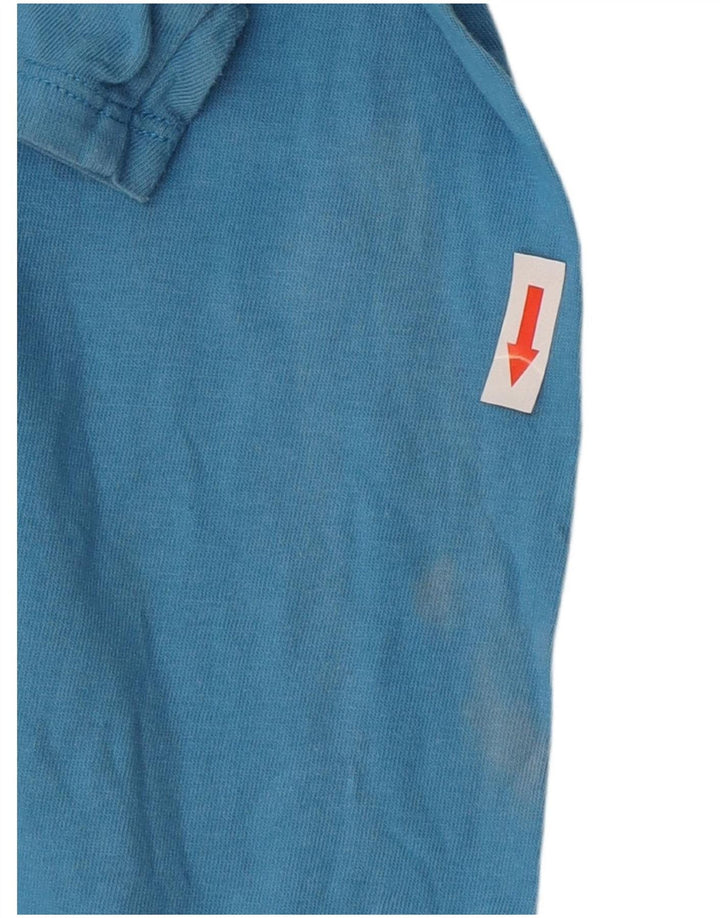 Męski T-shirt Nike Athletic Cut Graphic Top, średni niebieski
