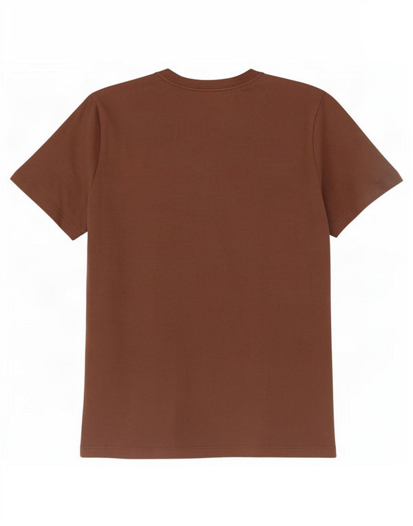 Męski t-shirt z grafiką Gap, średni brąz