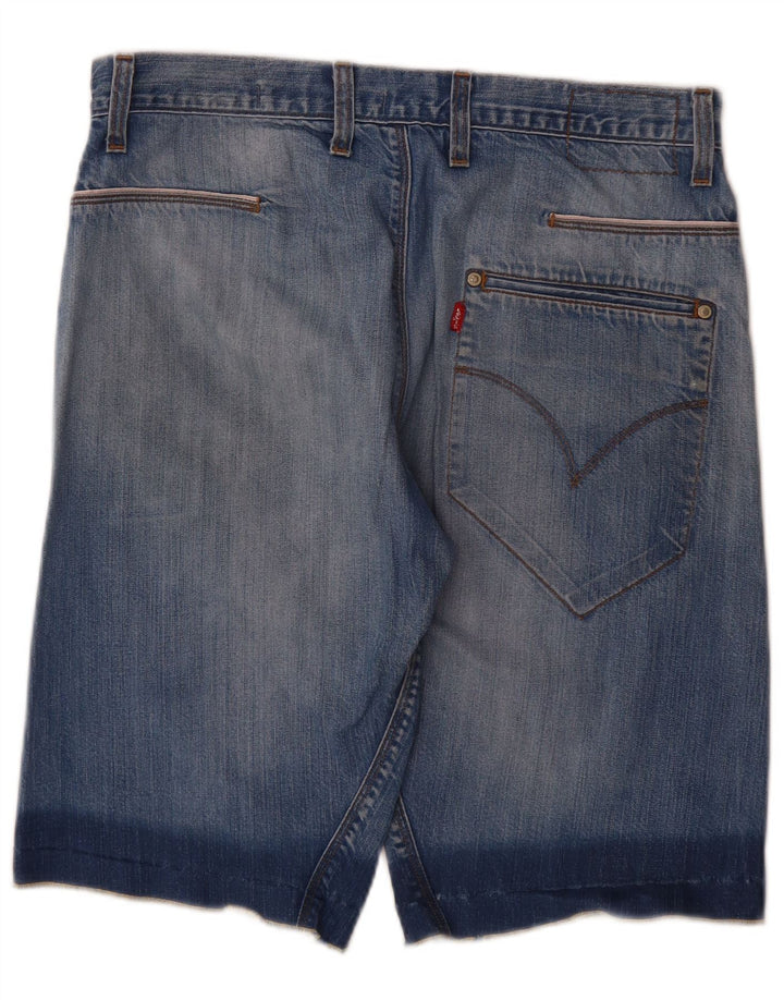 Męskie spodenki jeansowe Levi's W34, duże, niebieskie, bawełniane