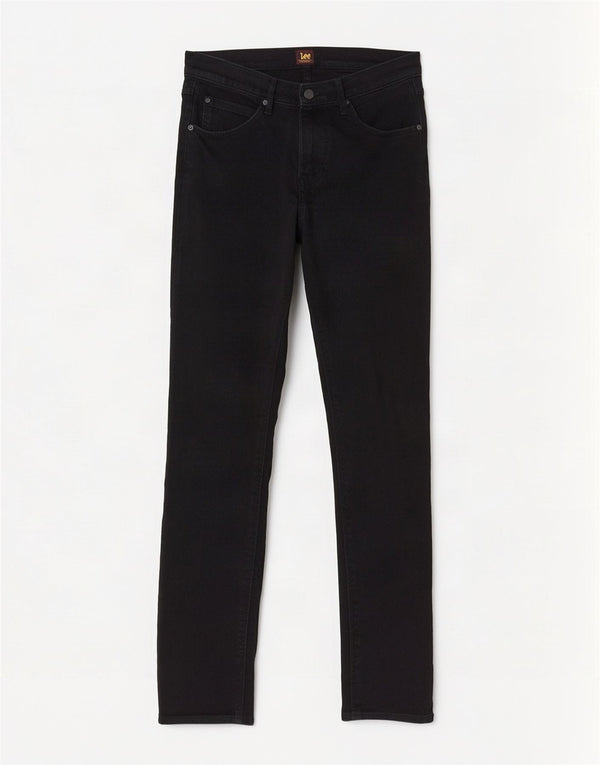 Męskie jeansy Lee Luke Slim Tapered W34 L30 Czarne bawełniane